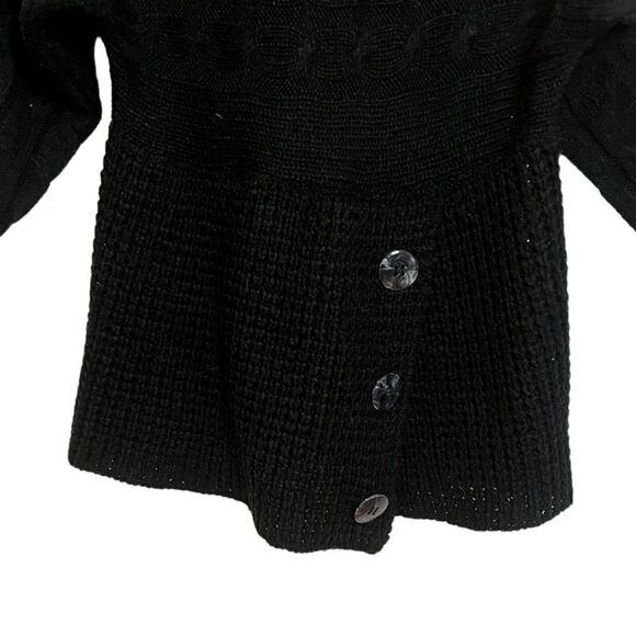 Majora black cowl neck sweater. Size small - Picture 6 of 7